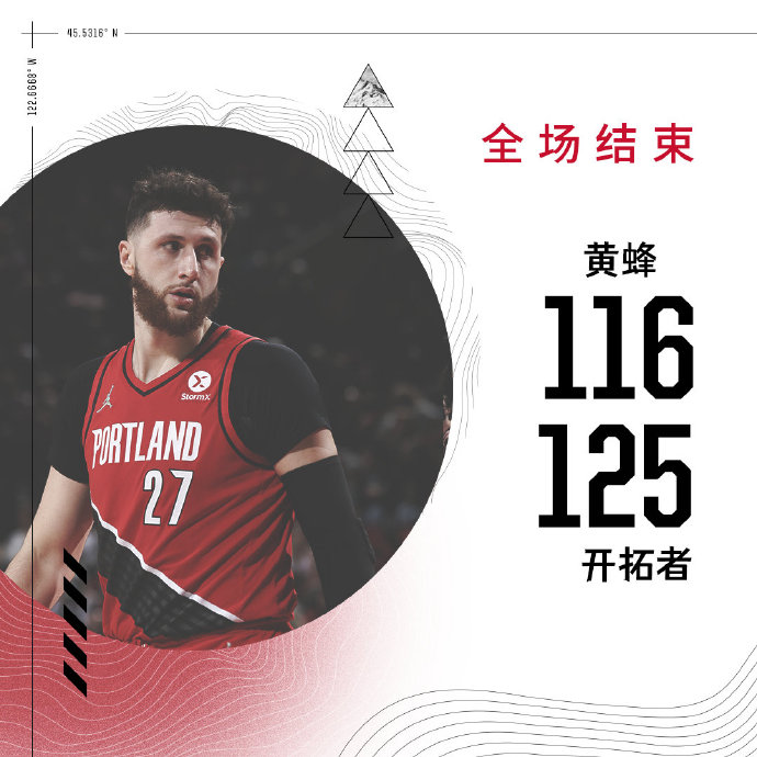 黃蜂vs開拓者