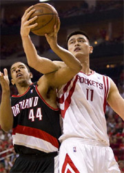 2009年NBA西部首輪G3火箭vs開拓者全場錄像