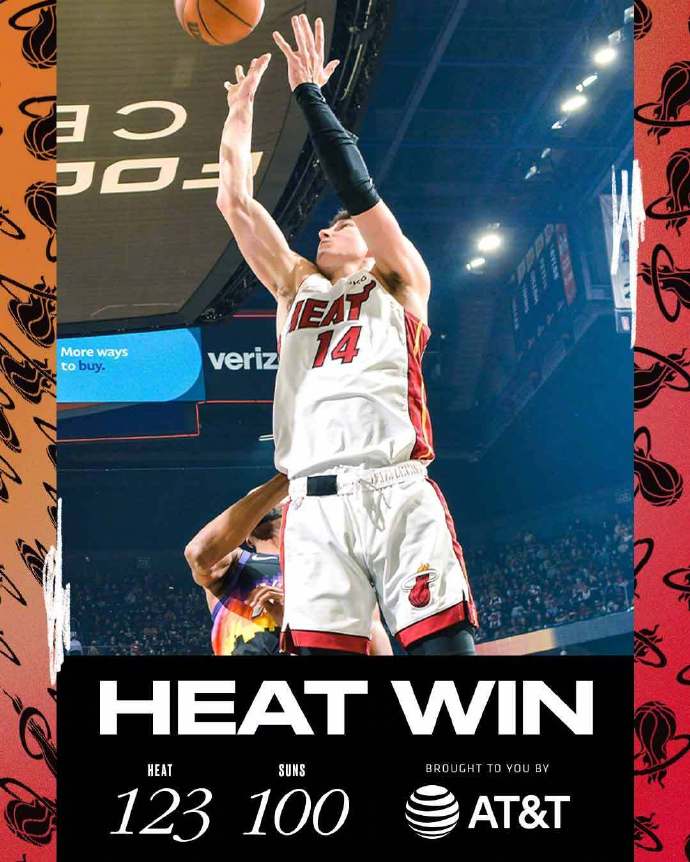 熱火123-100大勝太陽