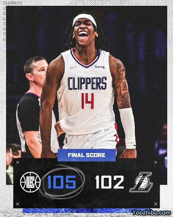 快船拒絕逆轉險勝湖人