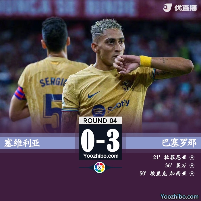 巴薩3-0塞維利亞