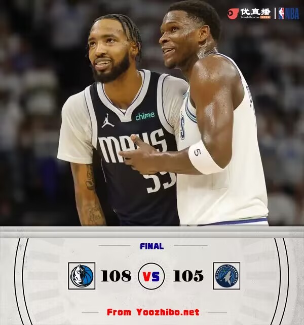 獨行俠108-105戰勝森林狼 無懼三塔！東歐合砍63分 華子準三雙