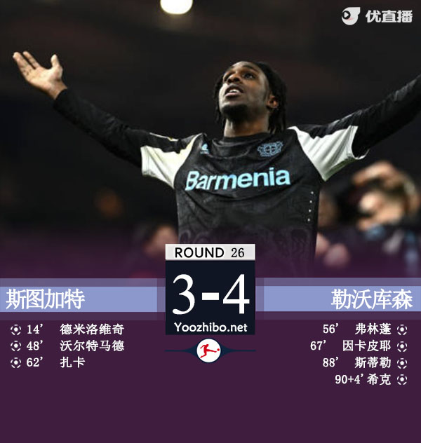 斯圖加特vs勒沃庫森
