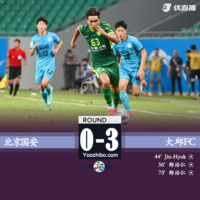 07月06日 亞冠第4輪 北京國安vs大邱FC 全場錄像及集錦