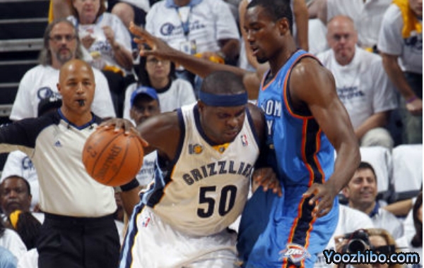 2011年NBA西部半決賽G6雷霆vs灰熊全場錄像