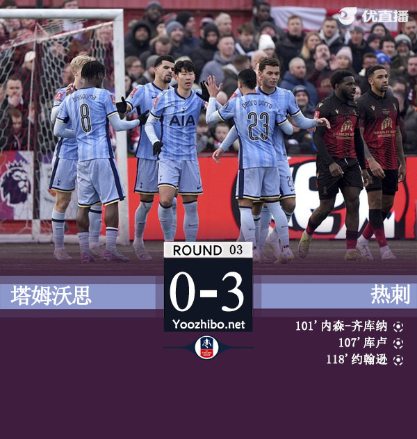 塔姆沃思vs熱刺